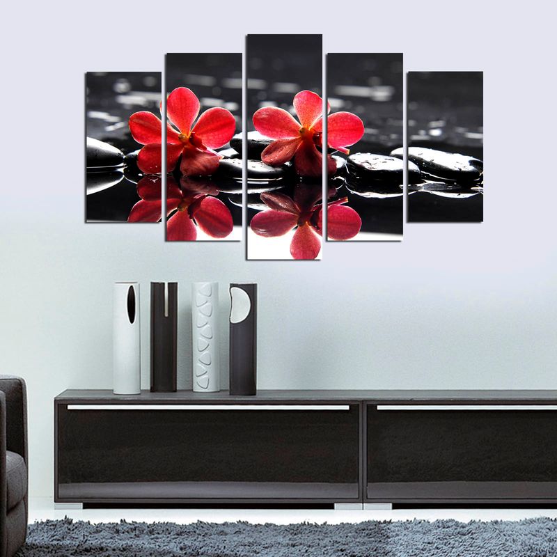 Casa si Gradina - Decoratiuni - Tablouri - Tablou decorativ, Wallxpert, mdf, multicolor, 110x60 cm, set 5 piese, 232MLD1910 - Infinity.ro