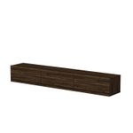 Casa si Gradina - Mobilier - Comode si corpuri - Comode - Comoda tv, Hanah Home, pal melaminat, nuc, 180x31.4x26 cm - Infinity.ro