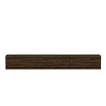 Casa si Gradina - Mobilier - Comode si corpuri - Comode - Comoda tv, Hanah Home, pal melaminat, nuc, 180x31.4x26 cm - Infinity.ro