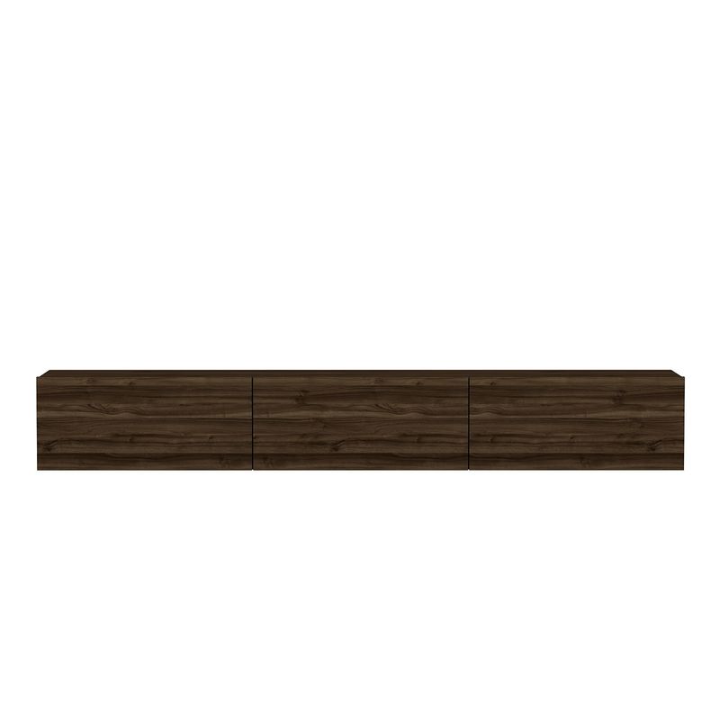 Casa si Gradina - Mobilier - Comode si corpuri - Comode - Comoda tv, Hanah Home, pal melaminat, nuc, 180x31.4x26 cm - Infinity.ro