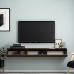 Casa si Gradina - Mobilier - Comode si corpuri - Comode - Comoda tv, Hanah Home, pal melaminat, nuc, 180x31.4x26 cm - Infinity.ro