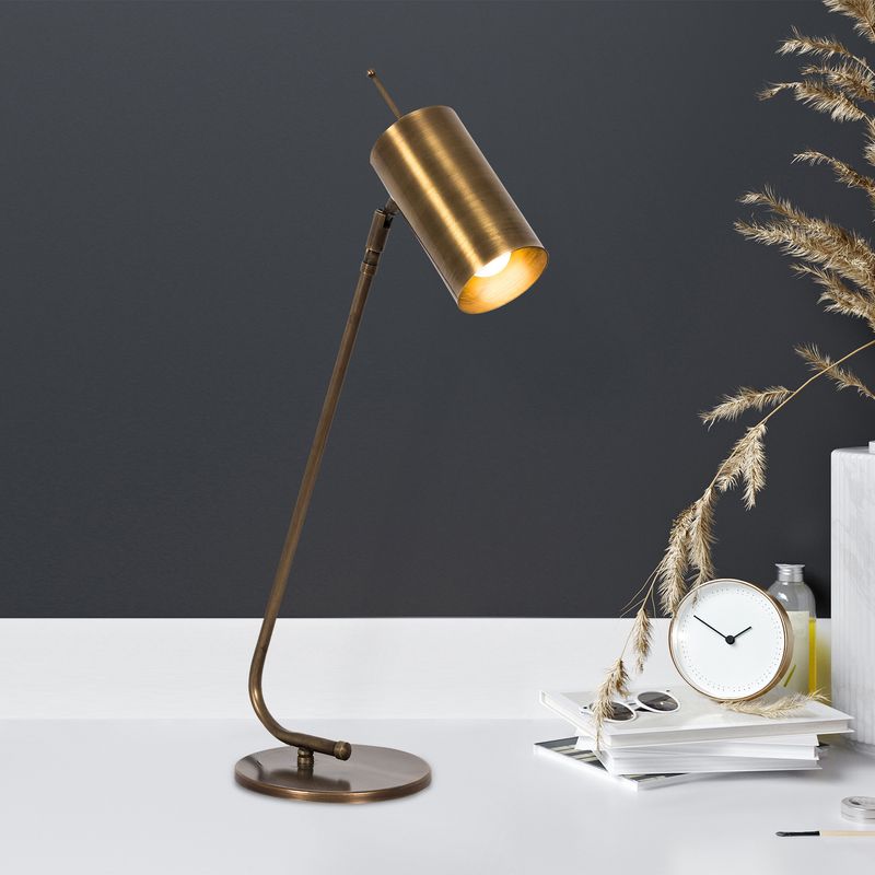 Casa si Gradina - Corpuri si surse de iluminat - Veioze si lampi - Veioze - Veioza, Opviq, metal, vintage, 8x26x55 cm - Infinity.ro