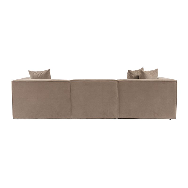 Casa si Gradina - Mobilier - Canapele si coltare - Canapele - Canapea 3 locuri, Atelier Del Sofa, in, cappuccino, 325x102x75 cm - Infinity.ro