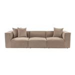 Casa si Gradina - Mobilier - Canapele si coltare - Canapele - Canapea 3 locuri, Atelier Del Sofa, in, cappuccino, 325x102x75 cm - Infinity.ro