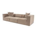 Casa si Gradina - Mobilier - Canapele si coltare - Canapele - Canapea 3 locuri, Atelier Del Sofa, in, cappuccino, 325x102x75 cm - Infinity.ro