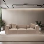Casa si Gradina - Mobilier - Canapele si coltare - Canapele - Canapea 3 locuri, Atelier Del Sofa, in, cappuccino, 325x102x75 cm - Infinity.ro