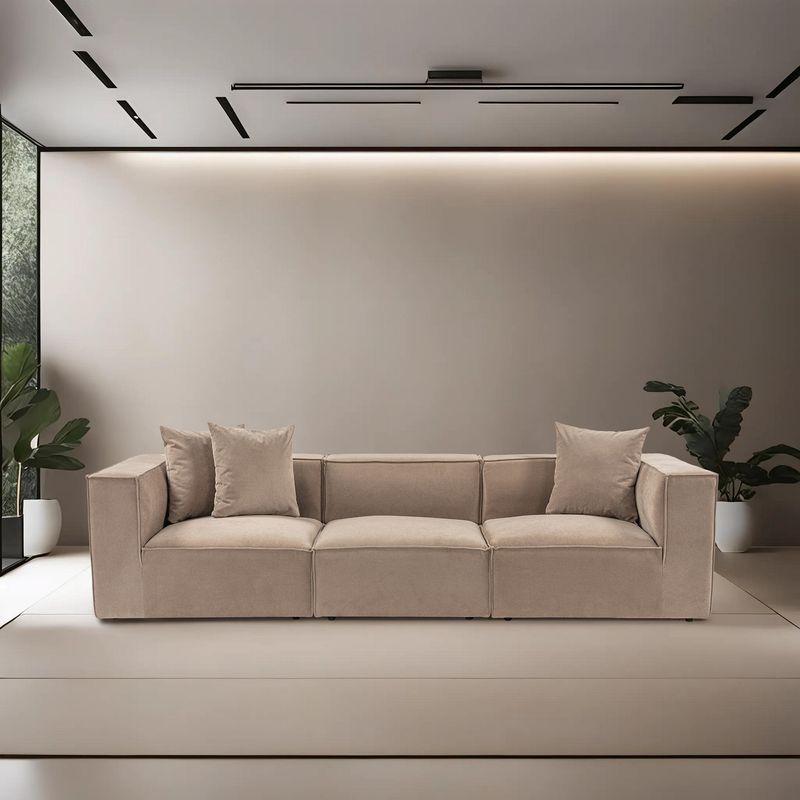 Casa si Gradina - Mobilier - Canapele si coltare - Canapele - Canapea 3 locuri, Atelier Del Sofa, in, cappuccino, 325x102x75 cm - Infinity.ro