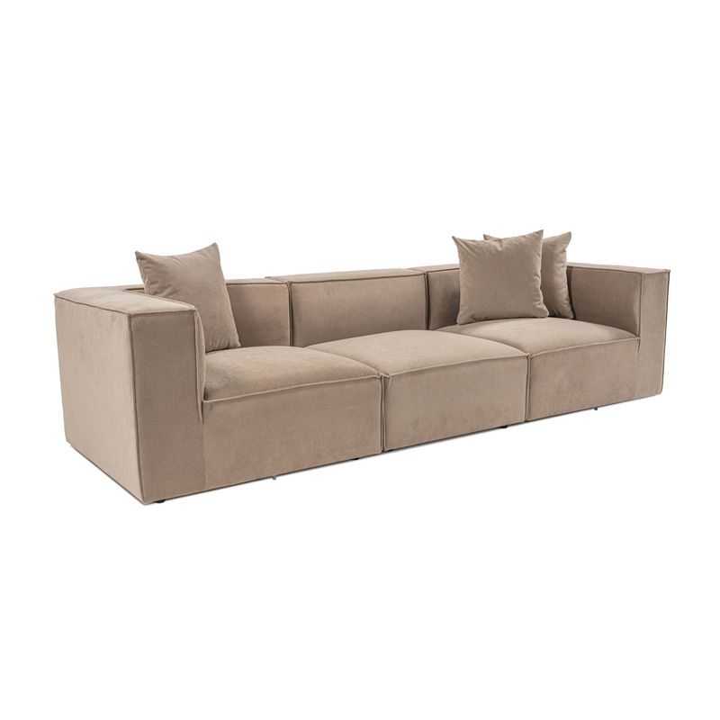 Casa si Gradina - Mobilier - Canapele si coltare - Canapele - Canapea 3 locuri, Atelier Del Sofa, in, cappuccino, 325x102x75 cm - Infinity.ro