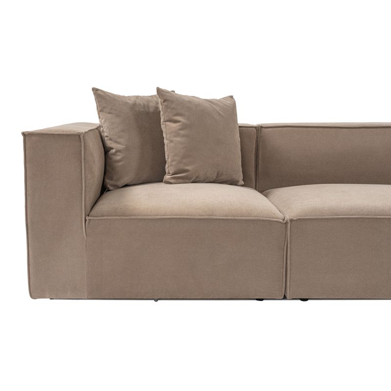 Casa si Gradina - Mobilier - Canapele si coltare - Canapele - Canapea 3 locuri, Atelier Del Sofa, in, cappuccino, 325x102x75 cm - Infinity.ro