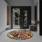 Casa si Gradina - Textile si covoare - Covoare - Covoare casa - Covor, Conceptum Hypnose, multicolor, 150 cm, 100% poliester, antiderapant - Infinity.ro