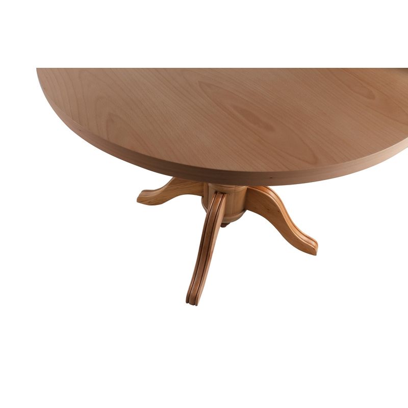 Casa si Gradina - Mobilier - Mese si birouri - Mese bucatarie si dining - Masa dining, Hanah Home, lemn de fag, natural, 100x100x75 cm - Infinity.ro