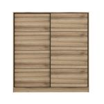 Casa si Gradina - Mobilier - Dulapuri si sifoniere - Sifoniere - Sifonier, Hanah Home, panou de particule cu melamina, dore, 180x52x190 cm - Infinity.ro