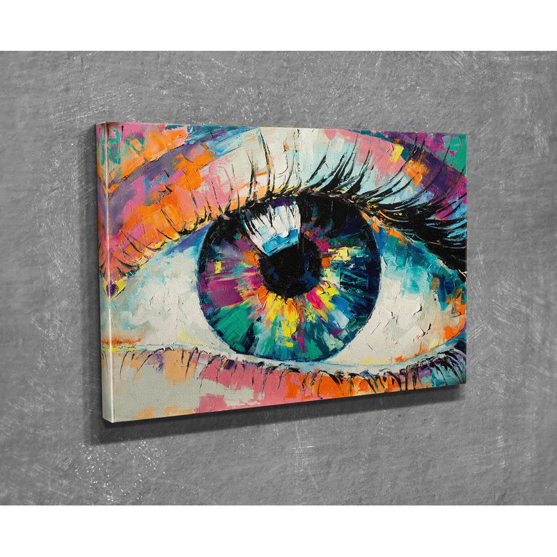 Casa si Gradina - Decoratiuni - Tablouri - Tablou decorativ pe panza, Wallxpert, bumbac si poliester, multicolor, 30x40 cm, 489GWN1244 - Infinity.ro