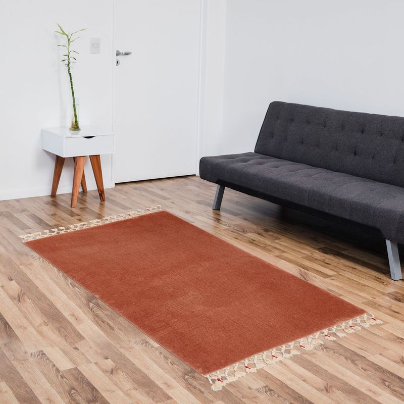 Casa si Gradina - Textile si covoare - Covoare - Covorase baie - Covoras de baie, Conceptum Hypnose, maro, 100x150 cm, 100% acrilic, antiderapant - Infinity.ro