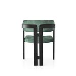 Casa si Gradina - Mobilier - Scaune si fotolii - Fotolii - Fotoliu, Hanah Home, lemn, negru si verde, 58x49x76 cm - Infinity.ro