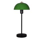 Casa si Gradina - Corpuri si surse de iluminat - Veioze si lampi - Veioze - Veioza, Opviq, metal, verde, 23x12x49 cm, baza din lemn - Infinity.ro