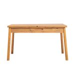 Casa si Gradina - Mobilier - Seturi de mobilier - Seturi mese si scaune - Set masa extensibila si scaune, Hanah Home, pal melaminat, pin atlantic si gri, 120-153x75x77 cm - Infinity.ro