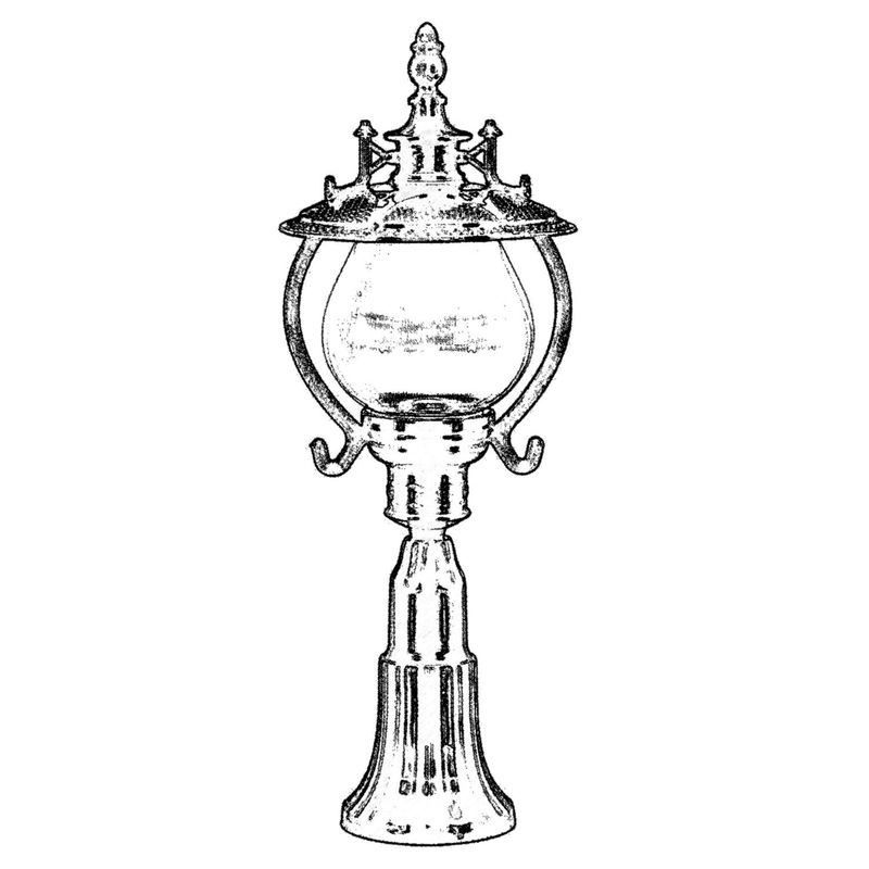 Casa si Gradina - Corpuri si surse de iluminat - Iluminat exterior - Lanterne - Lampa de perete exterior, Opviq, abs, acril, negru, 67x25 cm - Infinity.ro