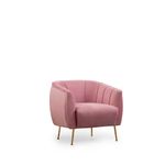 Casa si Gradina - Mobilier - Scaune si fotolii - Fotolii - Fotoliu, Atelier Del Sofa, lemn fag si pal, dusty rose, 85x85x80 cm - Infinity.ro