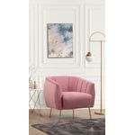 Casa si Gradina - Mobilier - Scaune si fotolii - Fotolii - Fotoliu, Atelier Del Sofa, lemn fag si pal, dusty rose, 85x85x80 cm - Infinity.ro