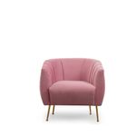 Casa si Gradina - Mobilier - Scaune si fotolii - Fotolii - Fotoliu, Atelier Del Sofa, lemn fag si pal, dusty rose, 85x85x80 cm - Infinity.ro