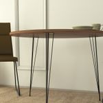 Casa si Gradina - Mobilier - Mese si birouri - Mese bucatarie si dining - Masa dining, Hanah Home, pal melaminat, nuc, 90x90x75 cm - Infinity.ro