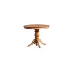 Casa si Gradina - Mobilier - Mese si birouri - Mese bucatarie si dining - Masa extensibila, Hanah Home, lemn fag, natural, 118x118x75 cm - Infinity.ro