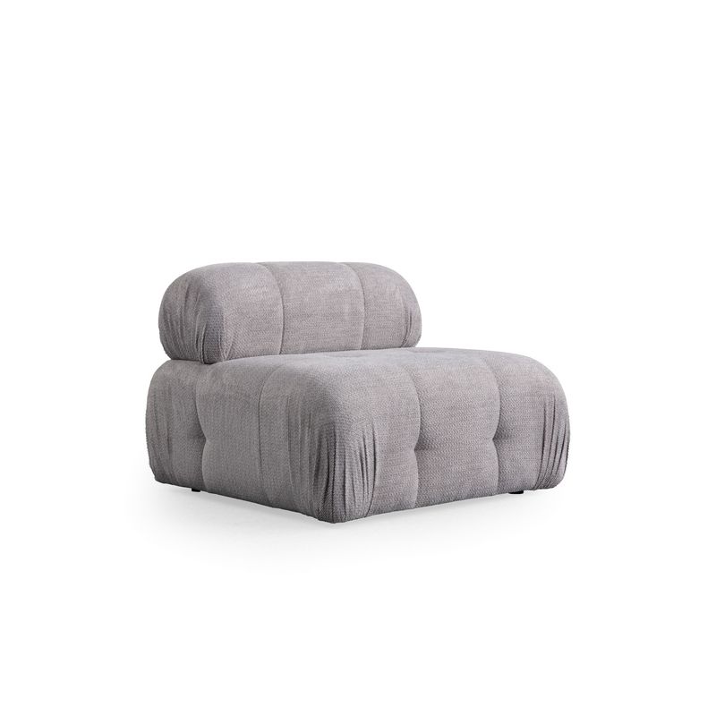 Casa si Gradina - Mobilier - Canapele si coltare - Canapele - Canapea 3 locuri, Atelier Del Sofa, lemn fag si pal, gri deschis, 290x95x75 cm - Infinity.ro