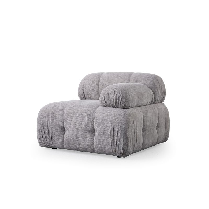 Casa si Gradina - Mobilier - Canapele si coltare - Canapele - Canapea 3 locuri, Atelier Del Sofa, lemn fag si pal, gri deschis, 290x95x75 cm - Infinity.ro