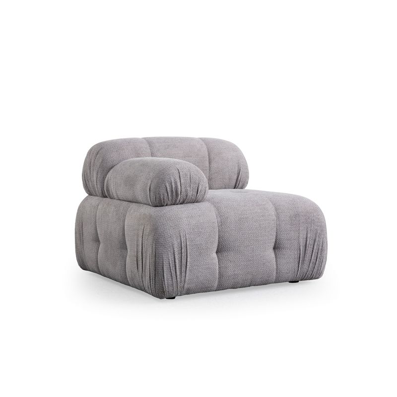 Casa si Gradina - Mobilier - Canapele si coltare - Canapele - Canapea 3 locuri, Atelier Del Sofa, lemn fag si pal, gri deschis, 290x95x75 cm - Infinity.ro