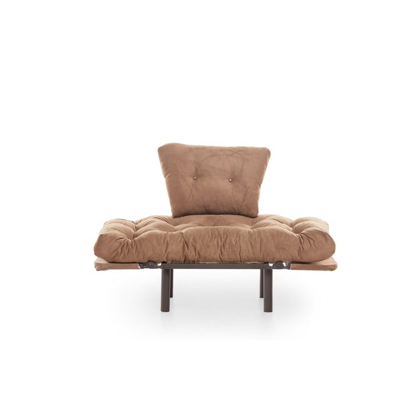 Casa si Gradina - Mobilier - Scaune si fotolii - Fotolii - Fotoliu, Atelier Del Sofa, metal, maro deschis, 95x85x70 cm - Infinity.ro
