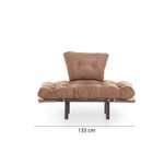 Casa si Gradina - Mobilier - Scaune si fotolii - Fotolii - Fotoliu, Atelier Del Sofa, metal, maro deschis, 95x85x70 cm - Infinity.ro