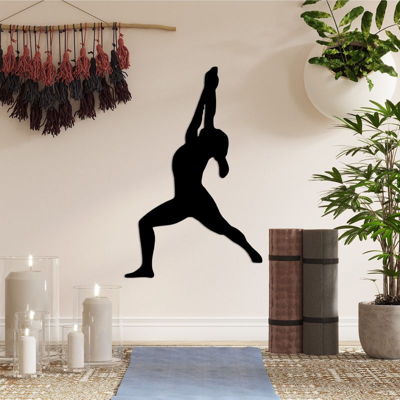 Casa si Gradina - Decoratiuni - Decoratiuni perete - Accesoriu decorativ de perete, Wallxpert, metal, negru, 45x55 cm - Infinity.ro
