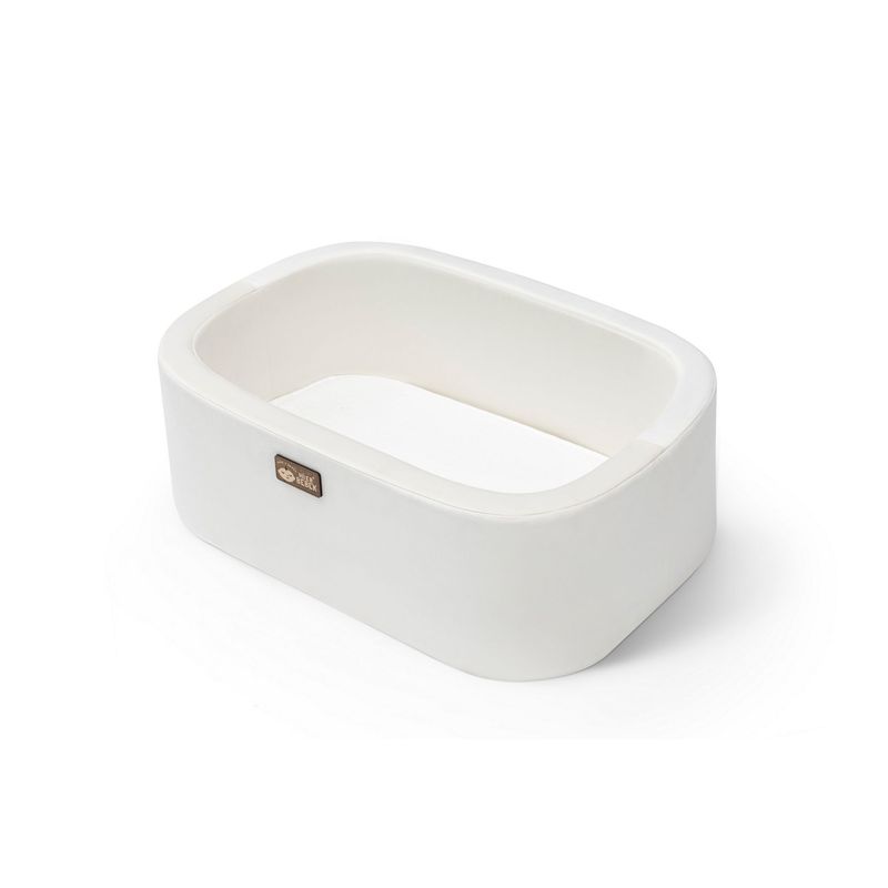 Casa si Gradina - Mobilier - Mobilier copii - Patuturi copii - Patut copii, Hanah Home, metal, alb crom, 90x70x58 cm - Infinity.ro