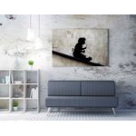 Casa si Gradina - Decoratiuni - Tablouri - Tablou canvas decorativ, Wallxpert, multicolor, 50x70 cm, 50% bumbac 50% poliester, rama lemn, 966BRS1241 - Infinity.ro
