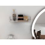 Casa si Gradina - Mobilier - Mobilier baie - Etajere baie - Etajera baie, Hanah Home, metal, crom, 7x7x33 cm - Infinity.ro