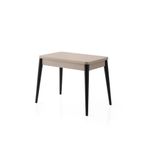 Casa si Gradina - Mobilier - Mese si birouri - Mese bucatarie si dining - Masa extensibila, Hanah Home, pal melaminat, mocha deschisa, 100x60x75 cm - Infinity.ro