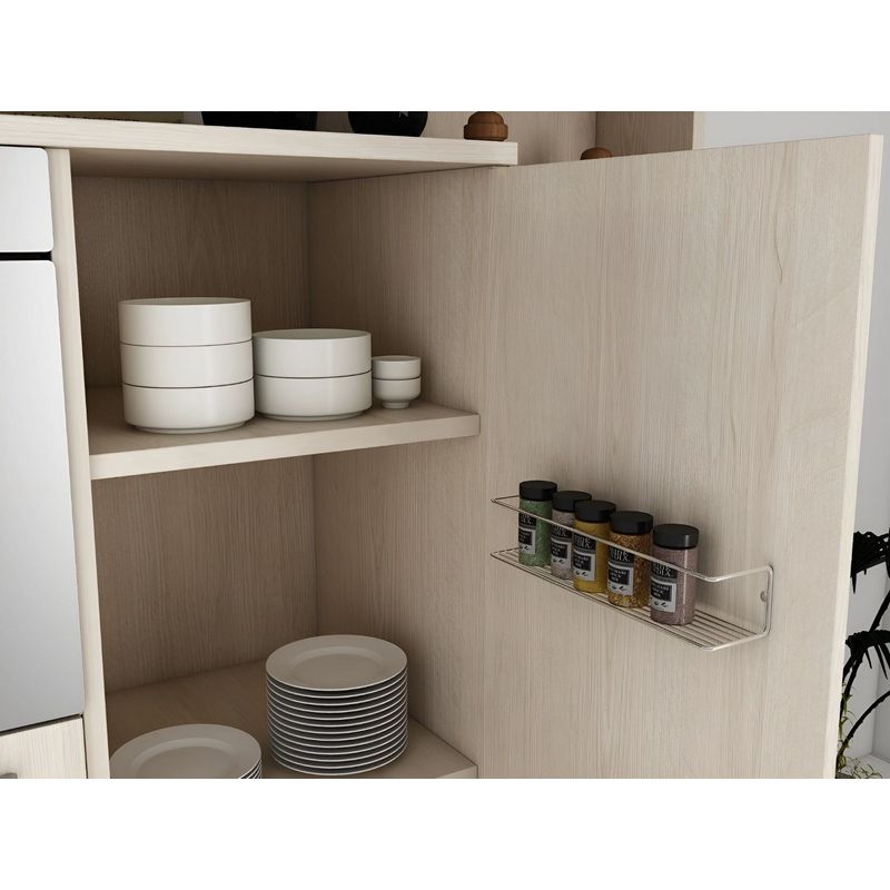 Casa si Gradina - Mobilier - Mobilier baie - Etajere baie - Etajera baie, Hanah Home, metal, crom, 7x7x33 cm - Infinity.ro