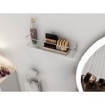 Casa si Gradina - Mobilier - Mobilier baie - Etajere baie - Etajera baie, Hanah Home, metal, crom, 7x7x33 cm - Infinity.ro