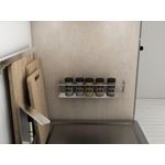 Casa si Gradina - Mobilier - Mobilier baie - Etajere baie - Etajera baie, Hanah Home, metal, crom, 7x7x33 cm - Infinity.ro