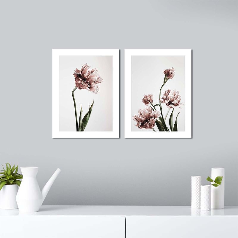 Casa si Gradina - Decoratiuni - Tablouri - Tablou decorativ, Wallxpert, mdf, multicolor, 62x40 cm, set 2 piese, 264ONN2101 - Infinity.ro