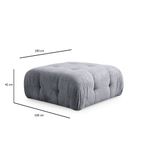 Casa si Gradina - Mobilier - Canapele si coltare - Coltare - Coltar, Atelier Del Sofa, lemn fag si pal, gri, 290x200x100 cm - Infinity.ro