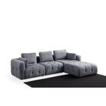 Casa si Gradina - Mobilier - Canapele si coltare - Coltare - Coltar, Atelier Del Sofa, lemn fag si pal, gri, 290x200x100 cm - Infinity.ro