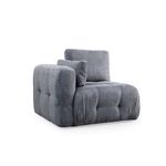 Casa si Gradina - Mobilier - Canapele si coltare - Coltare - Coltar, Atelier Del Sofa, lemn fag si pal, gri, 290x200x100 cm - Infinity.ro