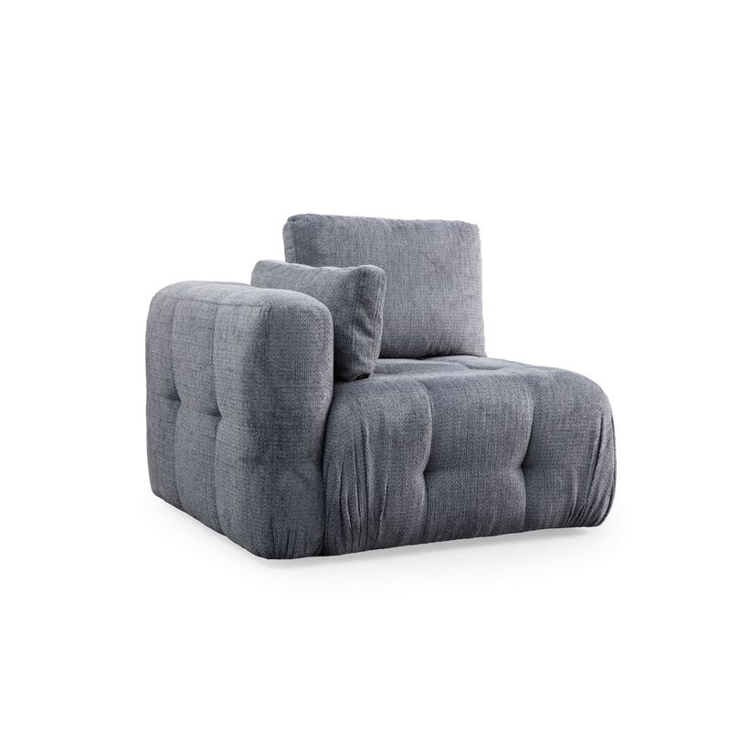 Casa si Gradina - Mobilier - Canapele si coltare - Coltare - Coltar, Atelier Del Sofa, lemn fag si pal, gri, 290x200x100 cm - Infinity.ro