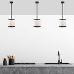 Casa si Gradina - Corpuri si surse de iluminat - Lustre si pendule - Candelabru, Opviq, metal, negru alb, 20x20x75 cm - Infinity.ro