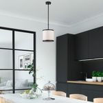 Casa si Gradina - Corpuri si surse de iluminat - Lustre si pendule - Candelabru, Opviq, metal, negru alb, 20x20x75 cm - Infinity.ro