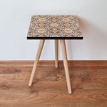 Casa si Gradina - Mobilier - Mese si birouri - Masute de cafea - Masuta laterala, Hanah Home, mdf, multicolor, 35x35x42 cm, 481LNA1941 - Infinity.ro