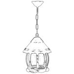 Casa si Gradina - Corpuri si surse de iluminat - Iluminat exterior - Lanterne - Candelabru exterior, Opviq, abs, negru, 50x20 cm, ip65, 685AVN1222 - Infinity.ro