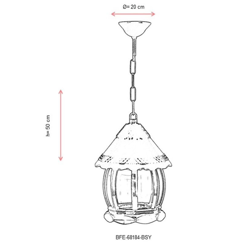 Casa si Gradina - Corpuri si surse de iluminat - Iluminat exterior - Lanterne - Candelabru exterior, Opviq, abs, negru, 50x20 cm, ip65, 685AVN1222 - Infinity.ro